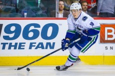 NHL: Vancouver Canucks at Calgary Flames